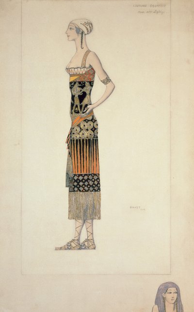 Egyptian Costume by Leon Bakst
